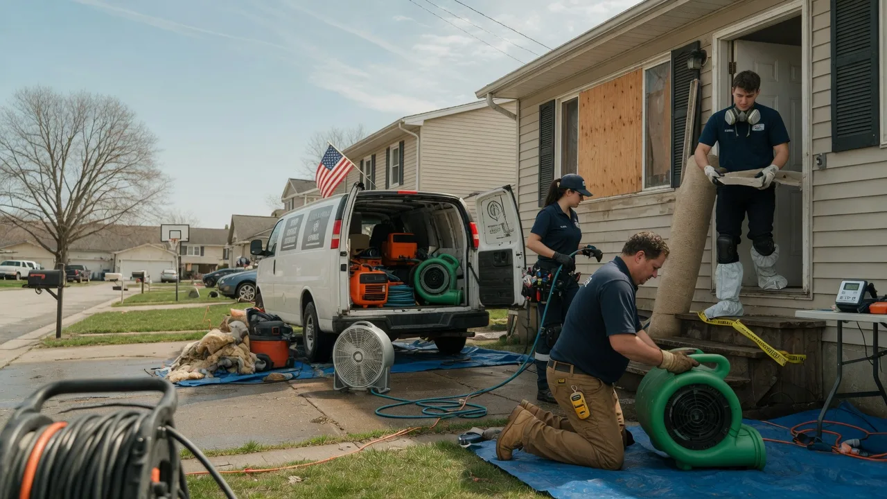 Water Damage Restoration in Forsyth, MT near me